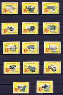 Lietuva Collection Of 28 Promotional Cinderellas Not Used / No Gum Also Indivudual Scanned - Cinderellas