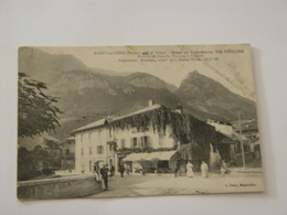 SAVOIE-GRESY SUR ISERE-HOTEL DU COMMERCE VVE DEGLISE-ANIMEE - Gresy Sur Isere