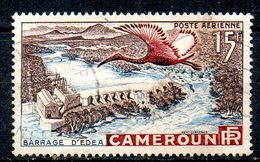 CAMEROUN. PA 43 Oblitéré De 1953. Barrage. - Water