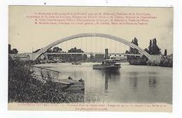 CPA - 27 - Saint Pierre Du Vauvray - Nouveau Pont - Le Vaudreuil - Pont - Bâteau - Monument - Millerand - Le Vaudreuil