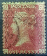 GREAT BRITAIN - Canceled Penny Red - Plate 150 - Sc# 33, SG# 43 - Queen Victoria 1p - Oblitérés