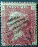 GREAT BRITAIN - Canceled Penny Red - Plate 167 - Sc# 33, SG# 43 - Queen Victoria 1p - Gebraucht