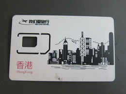 GSM SIM Card, We Love Travel, No Chip,only Frame - Hong Kong