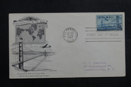 ETATS UNIS - Enveloppe FDC En 1947 - Pont De San Francisco - L 40054 - 1941-1950