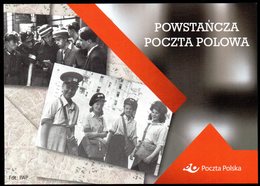 POLAND 2019 WARSAW UPRISING FIELD POST YOUNG PARTISANS WW2 WORLD WAR 2 Home Army AK SCOUTS GIRL GUIDES POSTMEN - Other & Unclassified