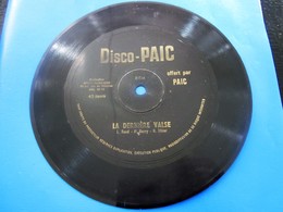 LA DERNIÈRE VALSE MIREILLE MATTHIEU Disque  Vinyle 45 Tours Publicitaire Souple Flexi-☛DISCO-PAIC  DISCO PAIC MUSIQUE - Ediciones De Colección