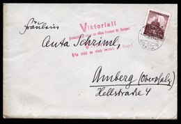 A6278) Böhmen & Mähren Brief 04.08.41 Mit Viktoria-Stempel - Covers & Documents