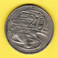 AUSTRALIA  20 CENTS 1980 (KM # 66) #5390 - 20 Cents