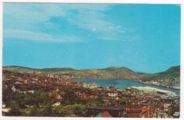 °°° 13749 - CANADA - VIEW OF CITY AND HARBOUR OF ST. JOHN'S SHOWING THE FINGER PIER - 1964 With Stamps °°° - St. John's