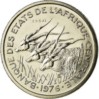 Monnaie, États De L'Afrique Centrale, 50 Francs, 1976, Paris, ESSAI, FDC - Gabón