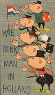 Wie Trinkt Man In Holland - Brochure Publicitaire - Novembre 1962 - Octobre 1971 - Países Bajos