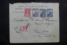 TURQUIE - Enveloppe En Recommandé Pour La France En 1926, Affranchissement Plaisant - L 41067 - Covers & Documents