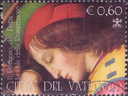 VATICANO 2005 - IL PERUGINO DEL PAPA - 1 VALORE USATO - Used Stamps