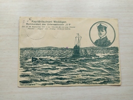 Original Kaiser Marine Unterseeboot UBOOT AK POSTKARTE - Sammlungen & Sammellose