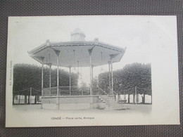 CONDE SUR L ESCAUT .  Place Verte Kiosque - Conde Sur Escaut