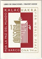 LIBRO ORACIONES / PRAYER'S BOOK - KALACHAKRA 1994 - Filosofia E Religione