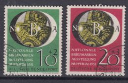 Germany 1951 Mi#141-142 Used - Gebraucht