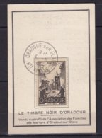 FRANCE - ORADOUR - Document Souvenir - Brieven En Documenten