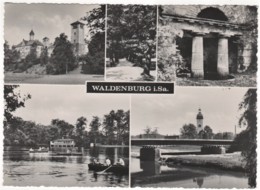 Waldenburg - S/w Mehrbildkarte 1 - Waldenburg (Sachsen)