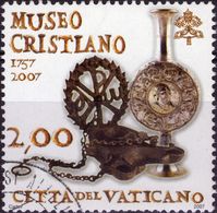 VATICANO 2007 - IL MUSEO CRISTIANO - 1 VALORE USATO - Used Stamps