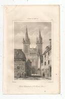 Gravure , France XIV E Siècle, église Cathédrale à Saint Pol De Léon , Gaucherel, Lemaitre, 386 , Frais Fr :1.65 E - Prints & Engravings