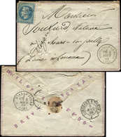 Let OBLITERATIONS PAR DEPARTEMENTS - 42/LOIRE INFERIEURE N°29B Obl. GC 578 S. Env. BREVtee POSTAL S.G.D.G, Càd T16 BOURG - 1849-1876: Periodo Clásico