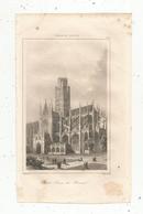 Gravure , France XIV E Siècle, Saint Ouen De ROUEN, Gaucherel, Lemaitre, 377 , Frais Fr :1.65 E - Estampes & Gravures