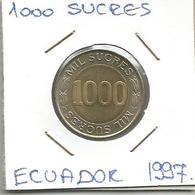 B2 Ecuador 1000 Sucres 1997. - Equateur