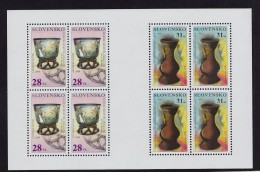 Bloc De 4X2 Timbres Verre , Vase En Cuivre 2006  YT 468/469 Neuf /  Sheet  2006 Mint Mi 540/541 - Blocks & Sheetlets