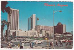 °°° 13830 - USA - AZ - PHOENIX - VIEW OF THE DOWNTOWN AREA - 1988 With Stamps °°° - Phönix