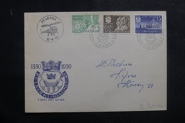 FINLANDE - Enveloppe Par Hélicoptère En 1950 - L 41363 - Storia Postale
