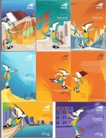 2004 QATAR Asian Games Complete Sets 7 Postcards - Qatar