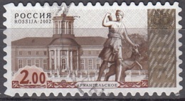 Rossija 2002 Michel 1045 O Cote (2008) 0.10 Euro Moscou Statue Cachet Rond - Gebraucht