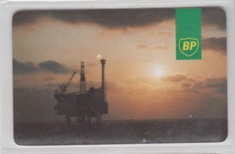 UNITED KINGDOM 1992 BRITISH PETROLEUM BP SCOTLAND OIL DRILLING RIG 100 RED UNITS - [ 2] Oil Drilling Rig