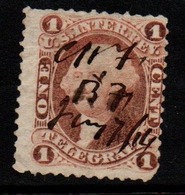 S060-. USA - 1862-1871 - SC#:R4c - USED - TELEGRAPH STAMP - Telegraph Stamps