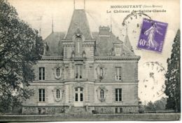 N°75378 -cpa Moncutant -le Château De Sainte Claude-y - Moncoutant