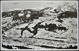 SATTEL SZ Ski-Abfahrtsgebiet Hockstuckli Gel. 1936 V. Oberägeri - Sattel