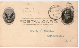 USA  ENTIER POSTAL DU 10/11/1903 - 1901-20