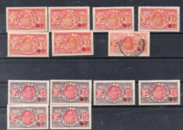 SAINT PIERRE ET MIQUELON  Timbres De 1912  ( Ref 1071 )  CROIX ROUGE  Voir Descriptif - Used Stamps