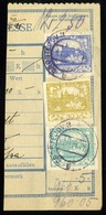 BREZNÓBÁNYA 1919.04.01. Cseh Csomagszállító Szelvény , Felezett Portózással. Ritka Darab!  /  Czech Parcel P.card Receip - Gebruikt