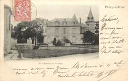 PRECY SUR OISE LE CHATEAU ET LA PLACE - Précy-sur-Oise