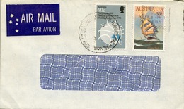 1985 , AUSTRALIA , CORREO AÉREO , MELBOURNE - COMMONWEALTH , BARCOS - Storia Postale