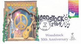 Woodstock 50th Anniversary FDC, Bethel, NY Pictorial Cancellation, From Toad Hall Covers! (#3 Of 4) - 2011-...
