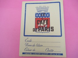 Protège   Cahier/Café / CAFE De PARIS/CLICHY / Seine/Vers 1950           CAH207 - Coffee & Tea