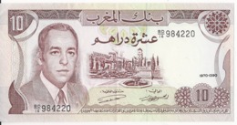 Marocco 10 Dirhams 1970 - Unc - P.57a - Marokko