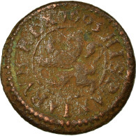 Monnaie, Espagne, Philip III, 2 Maravedis, 1605, Segovia, TB+, Bronze, KM:3.7 - First Minting