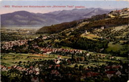 Rheineck Und Walzenhausen Vom "Steinernen Tisch" Gesehen (3012) * 17. 5. 1918 - Rheineck