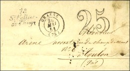 Cursive 78 / St Vallier / Du Thiey Càd T 15 GRASSE 24 MAI 51 Taxe 25 DT Sur Lettre Pour Toulon. - TB. - R. - Sonstige & Ohne Zuordnung