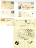 Lot De 6 Lettres De St Julien Du Sault : Càd, PC Et GC. - TB. - Autres & Non Classés