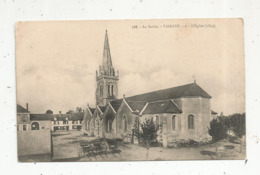 Cp , 72 , VIBRAYE ,l'église,  Vierge ,edition Spéciale Du Comptoir Photographique De L'Ouest - Vibraye